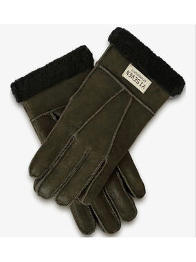 NEW Men's Winter Shearling Lambskin Merino Sheepskin Leather Gloves M